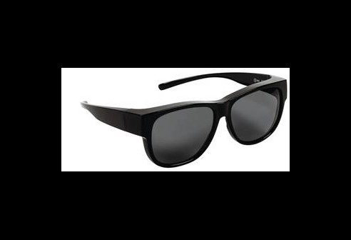 Lunettes superposables modèle Dublin S brillant noir

