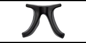 Plaquettes pour lunettes de sport Eyeguard mod. 2 noir, small