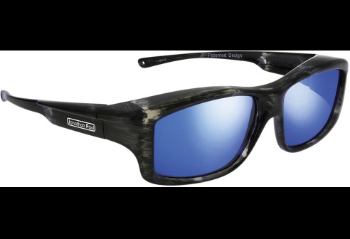 Jonathan Paul Yamba, Charcoal Marble Blue Mirror, XL