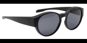 Lunettes superposables modèle Berlin M mat noir