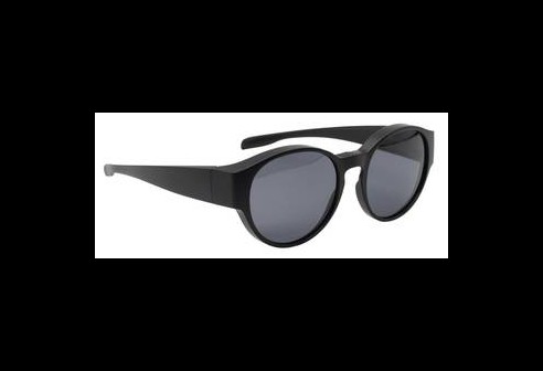 Lunettes superposables modèle Berlin M mat noir