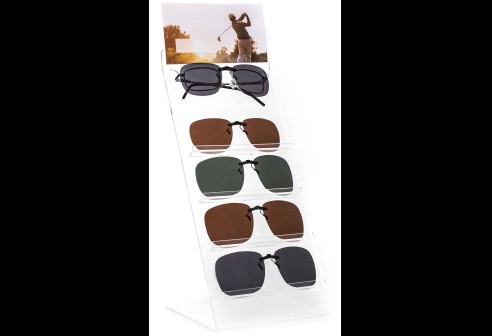 Assortiment de clips polarisation 9325 avec présentoir