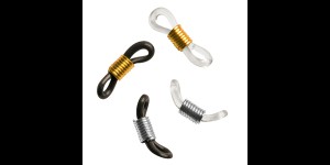 Boucles de fixation de rechange – pour cordons de lunettes, Assortiment