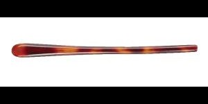 Embouts, forme symétrique, havane