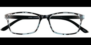 Lunettes de lecture Luca bleu havane