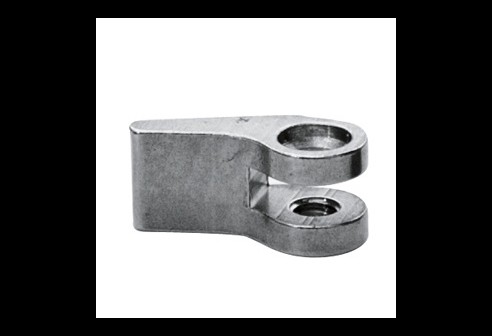 Charnières à braser, partie fixée sur la monture côte gauche, yeux double, ouverture 0,9 mm