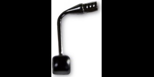 Bras de plaquettes Titane beta pour montures en matière plastique Système «Vis» S, Noir