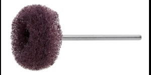 Brosse Scotch Brite fin pour la tête de perçage pour métal / plastique et tenir