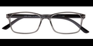 Lunettes de lecture Luca gris-noir