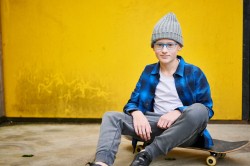 Michele bleu transparent/denim, taille 45