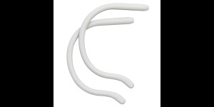 Embouts de sport en silicone, enfants: longueur 75 mm, gris