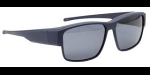 Lunettes superposables modèle Riga M mat bleu marine