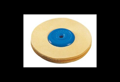 Brosse circulaire en cuir