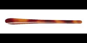 Embouts, forme symétrique, havane