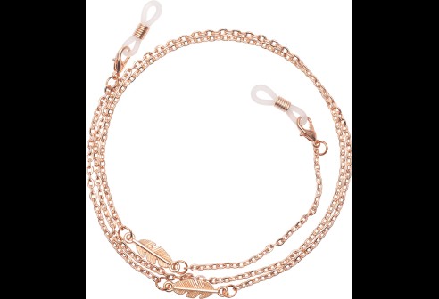 Chaînes de lunettes Verona Or rose 3 pièces