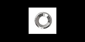 Rondelles plates pour lunettes percées, filetage: 1,20 mm