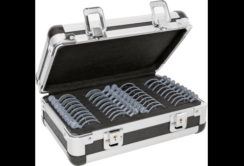 Prisme de boîte de montage sur miroir avec bords en métal 36 pièces