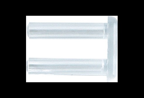 Rondelles plastiques pour lunettes percées, 0,80 mm