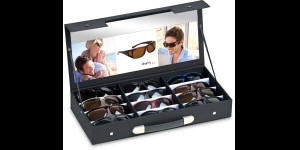 Shoptic Assortiment de lunettes superposables – dans valise de presentation