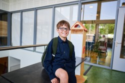 Alex transparent Bleu nuit, taille 48