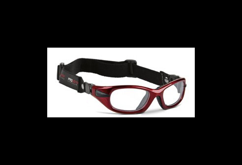 Progear Lunettes de sport - M - Metallic Red - Avec bandeau