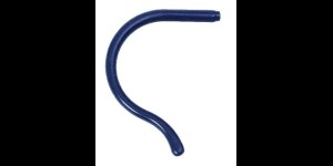 Embouts de sport en silicone, enfants: longueur 75 mm, bleu