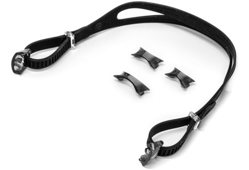Zwembril bouwpakket VIEW, zwart 