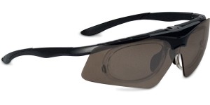 Shoptic Te verglazen sportbril - Zwartmat - Zwartmat