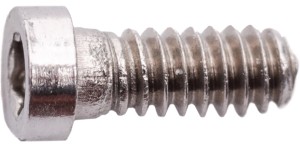 Torx 4 schroef zilver Ø 1,4 lengte 4,0 mm