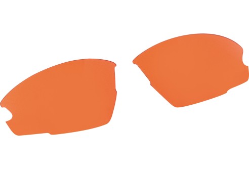 Wisselglas oranje voor te verglazen sportbril 8919..