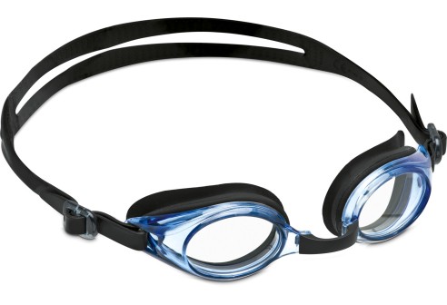 Zwembril verglaasbaar blauw
