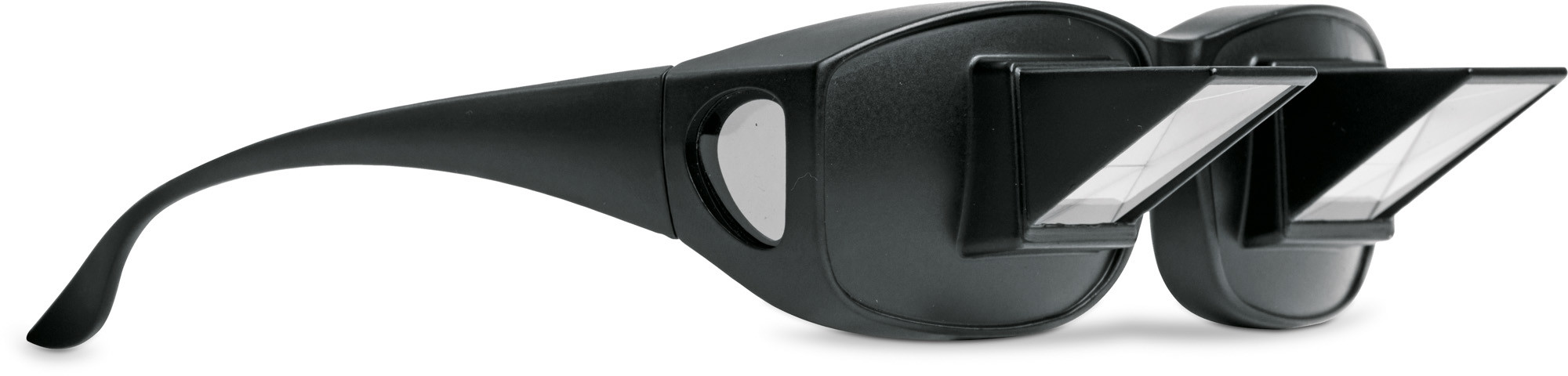 Bed leesbril, overzet, zwart - Optiplus, optiekgroothandel