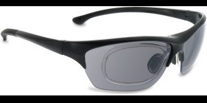 Shoptic Te verglazen sportbril - Zwartmat