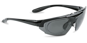 Shoptic Te verglazen sportbril - Zwart