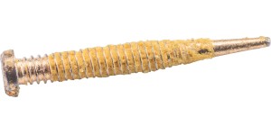 Gleufschroef goud Tuflock Ø 1,3 lengte 11,6 mm