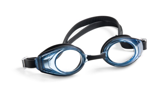 Zwembril verglaasbaar XL blauw