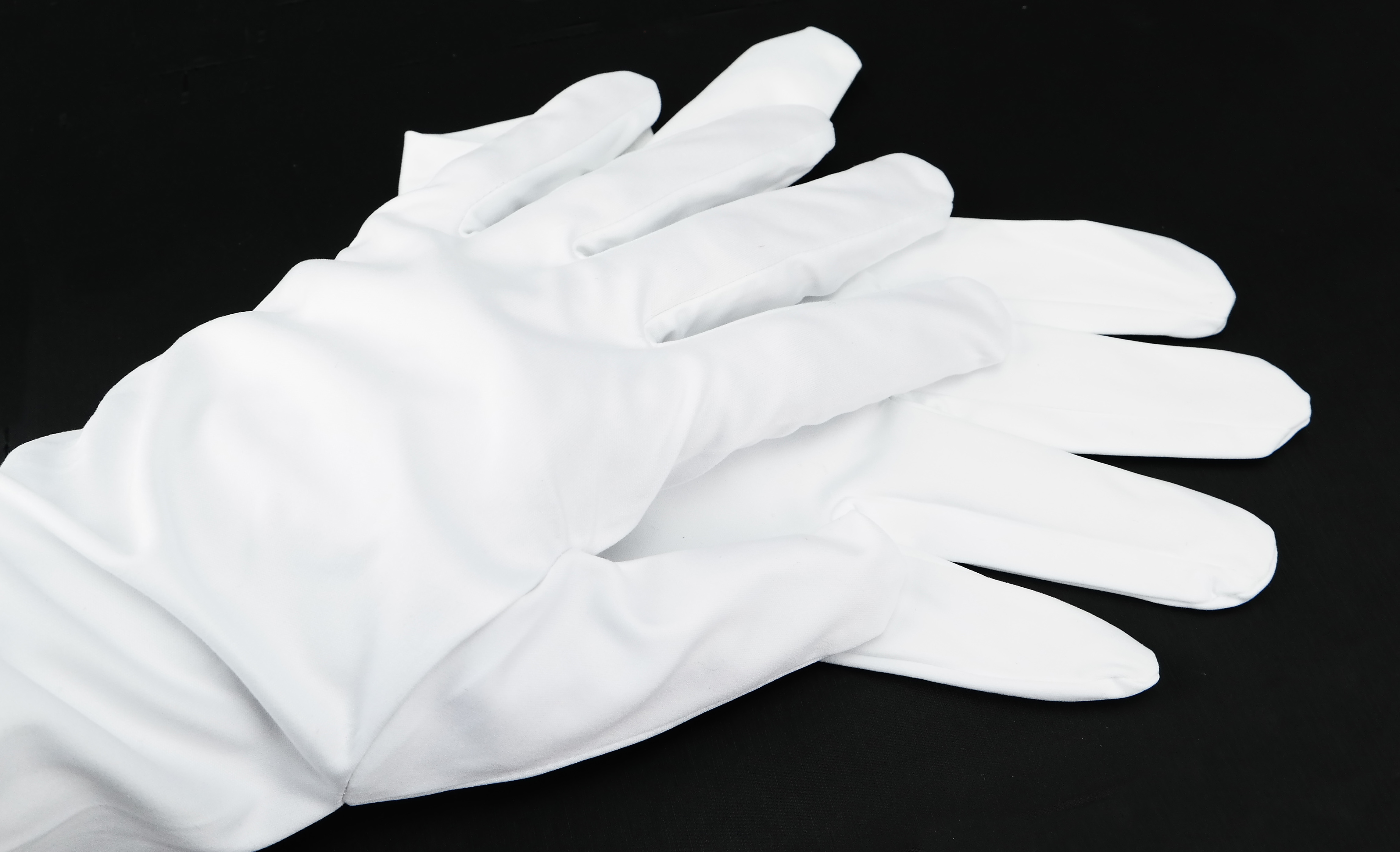 handschoenen wit - medium - Optiplus,