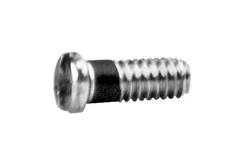 Kruiskop/gleuf-schroef zilver Ø 1,4 lengte 4,2 mm