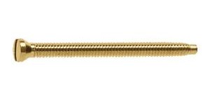 Gleufschroef goud Ø 1,4 lengte 15 mm
