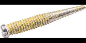 Gleufschroef zilver Tuflock Ø 1,6 lengte 11,6 mm
