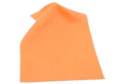 Microvezeldoekjes - 15 x 18 - Oranje - Optisoft easy standaard kwaliteit