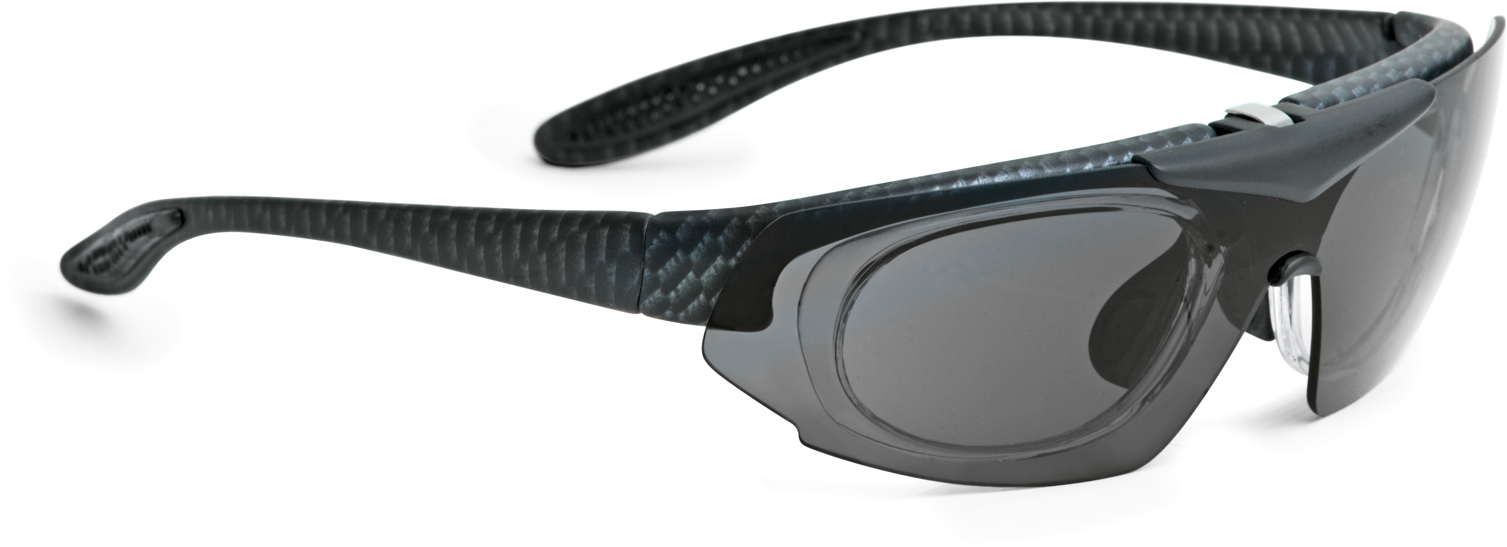 Shoptic Te verglazen sportbril - carbon - Optiplus, optiekgroothandel