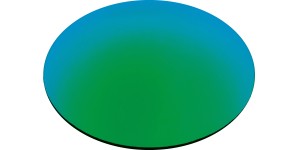 CR39 groen-verspiegeld polariserend grijs curve 6 dikte 2,0 mm
