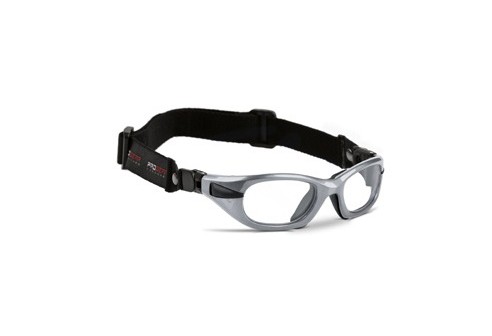 Progear Sportbril met hoofdband - S - Metallic Silver
