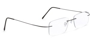 Glasbril van Beta-titanium met Monoblockveren, gun