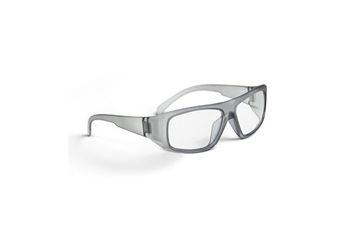 Veiligheidsbril kunststof mat/grijs