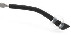 Anti-slip oortips rond ring model transparant