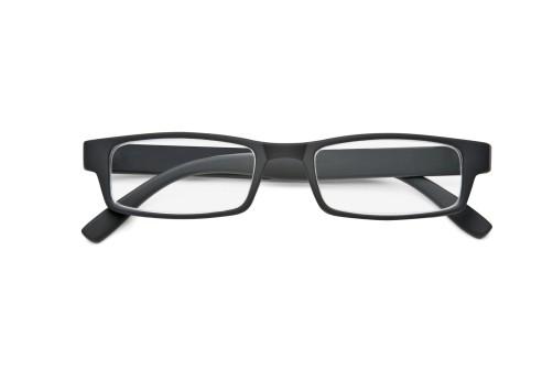 Leesbril kunststof met soft touch zwart
