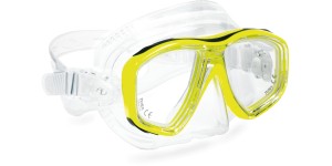 Profi-duikbril Tusa M-212, geel
