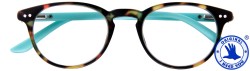 Leesbril Doktor new G65800 havanna-turquoise Panto